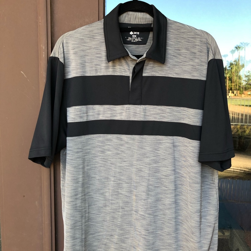 Ogio Ace Collection Grey/Black Polo M